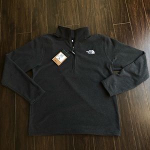 North Face 3/4 Zip Sweater